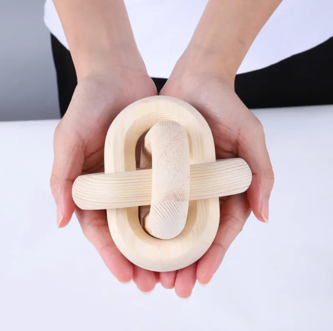 Ravelle Distressed Wood Knot Sculpture