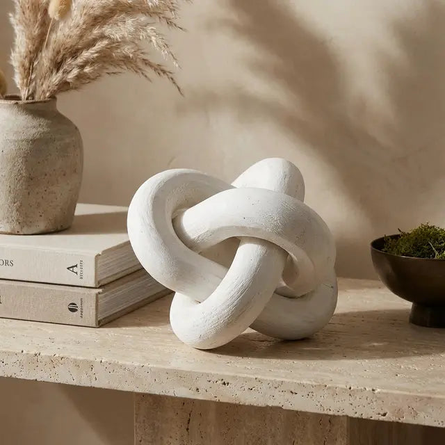Ravelle Distressed Wood Knot Sculpture